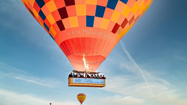 Premium Adventure Balloon Flight with camel ride and Breakfast - Air Adventures - Image 2