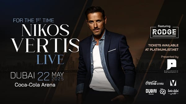 Nikos Vertis – The Journey of Sound and Soul World Tour at Coca-Cola Arena in Dubai - Concerts - Image 2