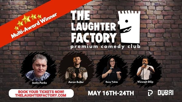 The Laughter Factory May 2025 in Dubai and Abu Dhabi - Comedy Events - Image 2