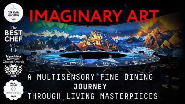 IMAGINARY ART Show in KRASOTA Restaurant - Dining Experiences - Image 2