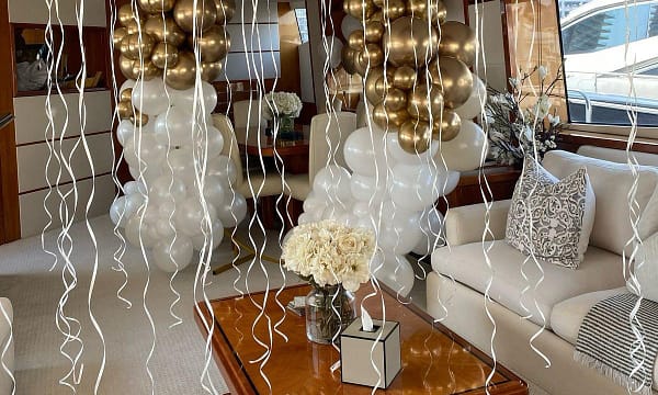 Birthday, Romantic, Bachelor/Bachelorette Party Decorations For Yachts Dubai - Image 8