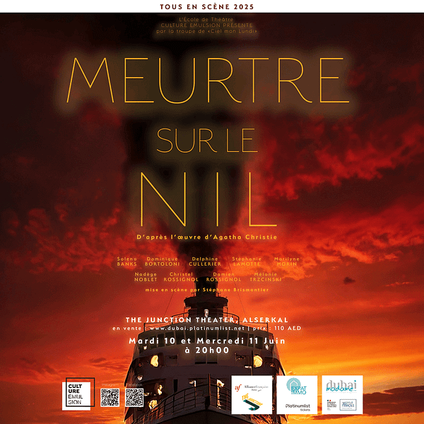 Meurtre sur le Nil at The Junction in Dubai Shows and Theatrical Plays