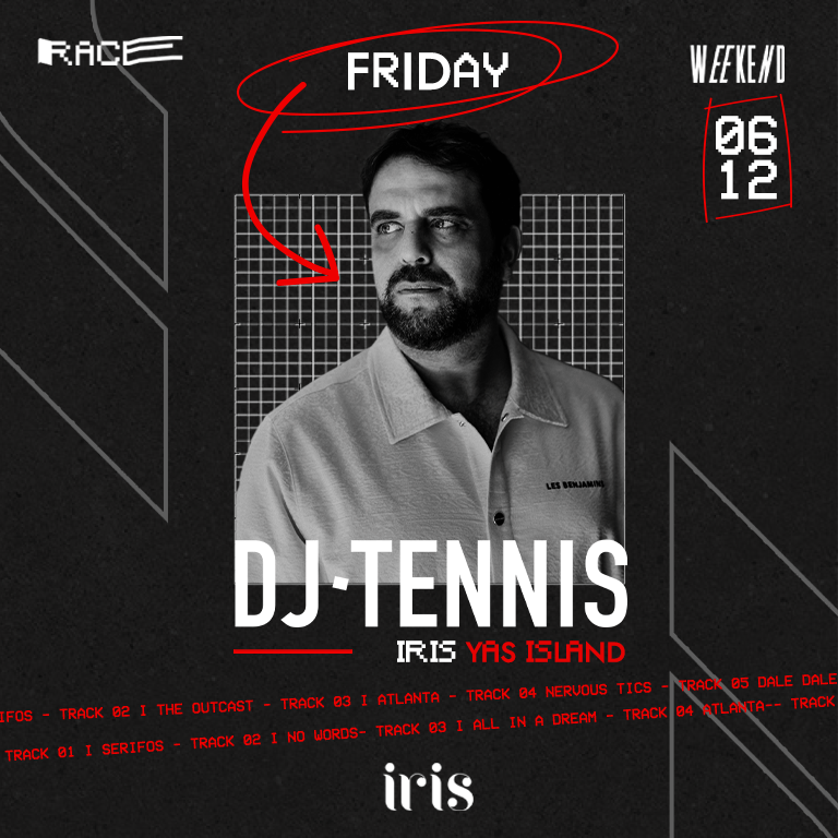 DJ Tennis at Iris Abu Dhabi for the Race Weekend After-Party Nightlife