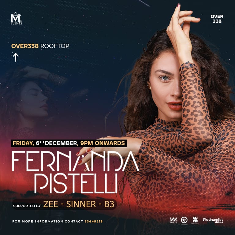 Fernanda Pistelli at Over338 Rooftop Nightlife