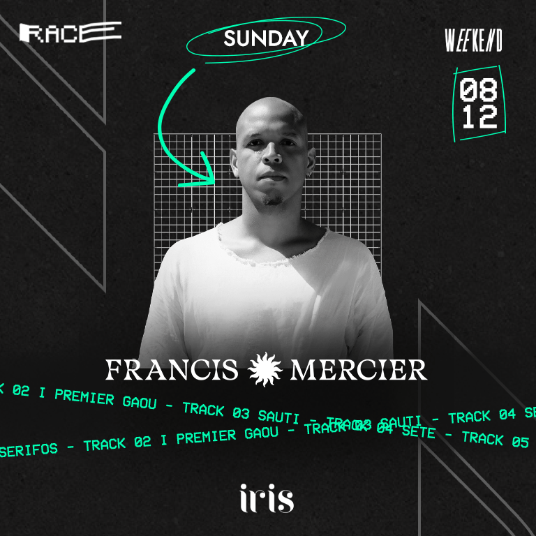 Francis Mercier at Iris Abu Dhabi for the Race Weekend After-Party Nightlife