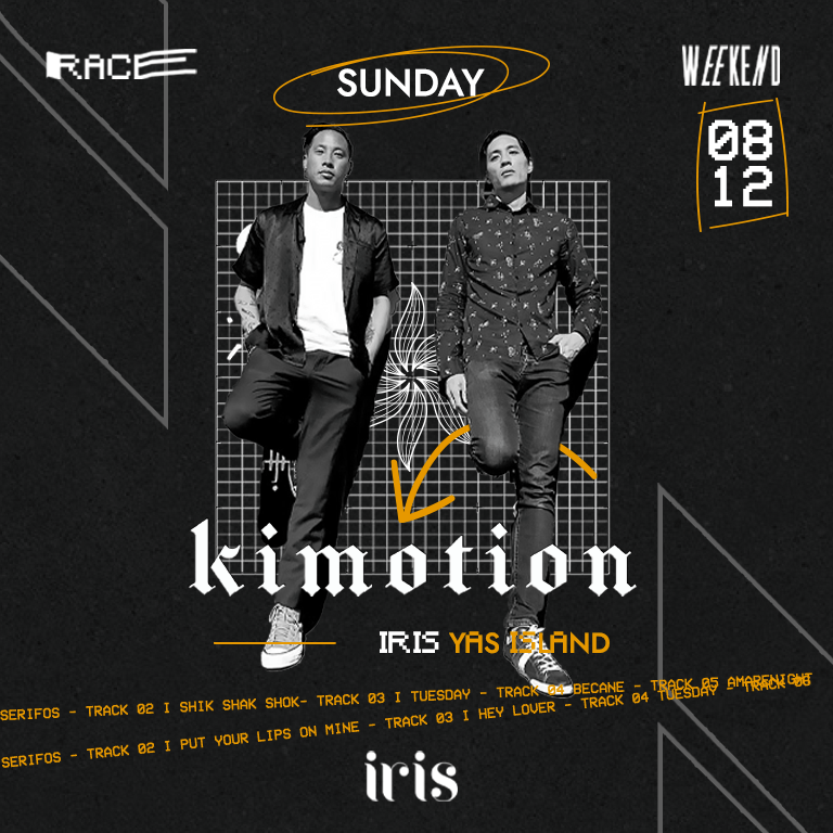 KIMOTION at Iris Abu Dhabi for the Race Weekend After-Party Nightlife