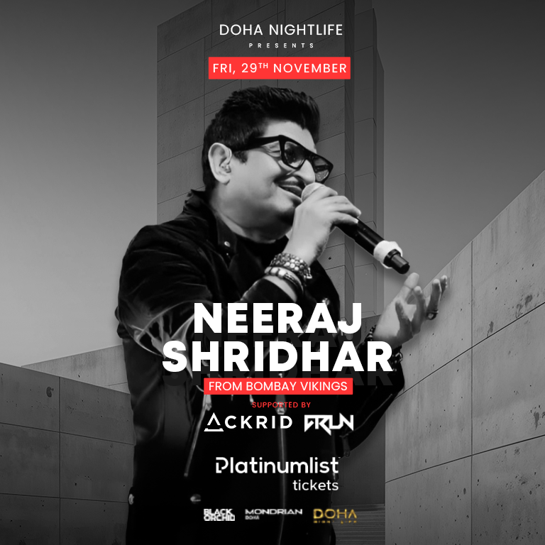 Neeraj Shridhar Live In Doha Bombay Vikings Concerts