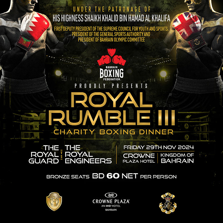 Royal Rumble III at Crowne Plaza Bahrain Sports Events