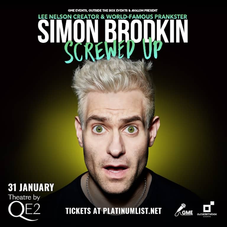 Simon Brodkin at Theatre by QE2