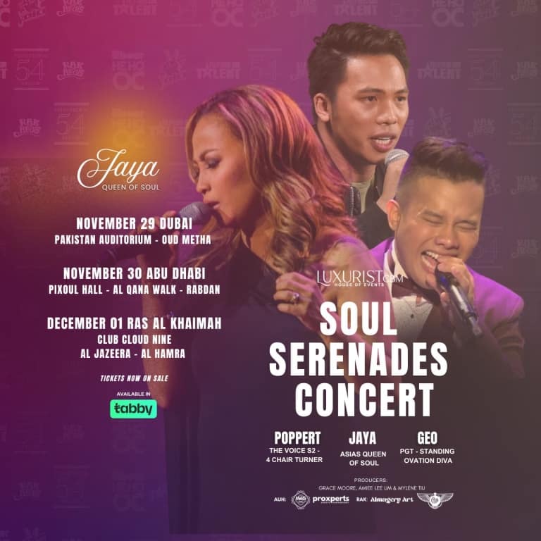 Soul Serenades Concert in Dubai Filipino Events