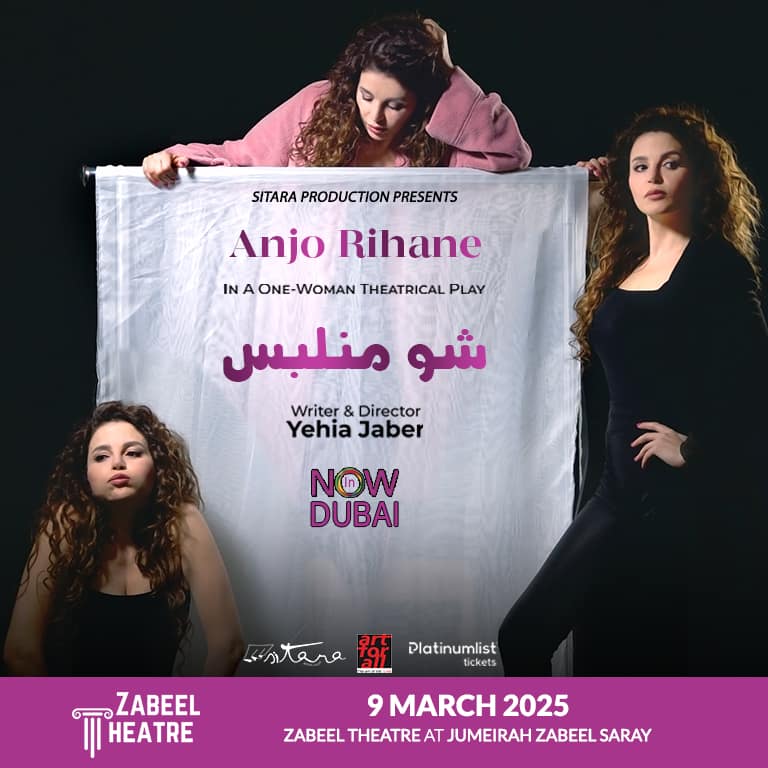 Chou Mnelbos at Zabeel Theatre in Dubai Arabic Events