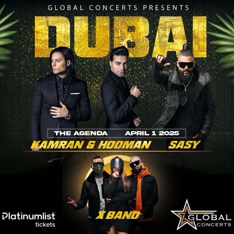 Kamran Hooman - Sasy & X Band - Again By Global Concerts by Mario DaMicheli Persian Events