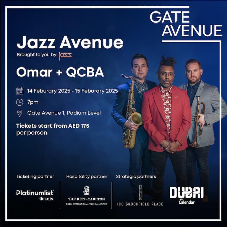 Omar Lye-Fook Live at Jazz Avenue by Jass in Dubai Concerts