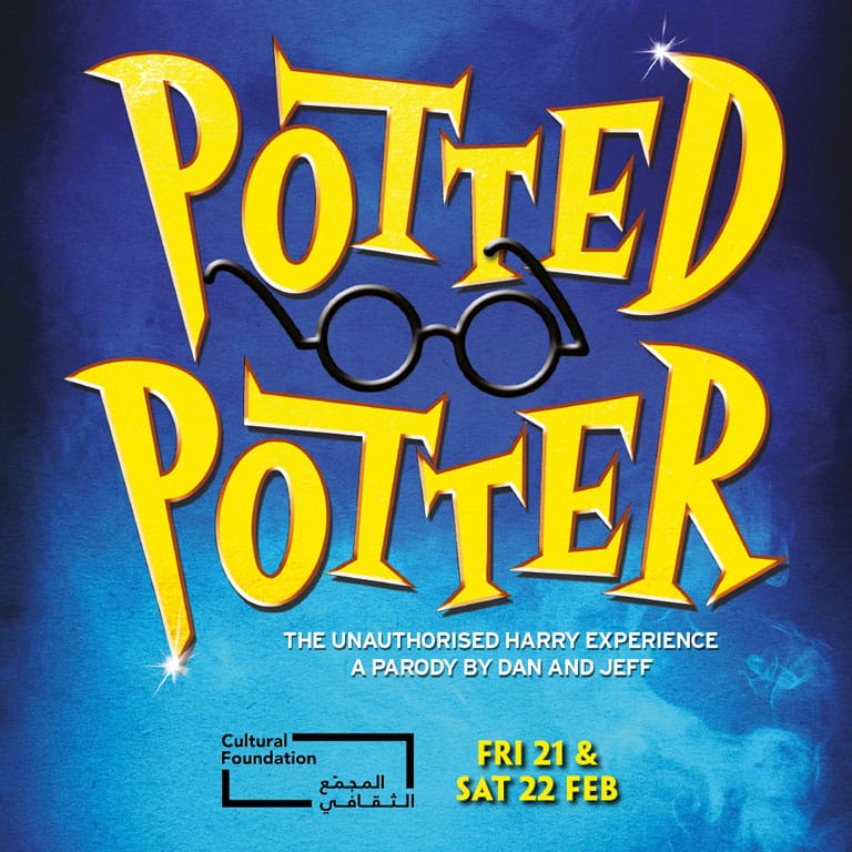 Potted Potter Live at Cultural Foundation in Abu Dhabi Shows and Theatrical Plays