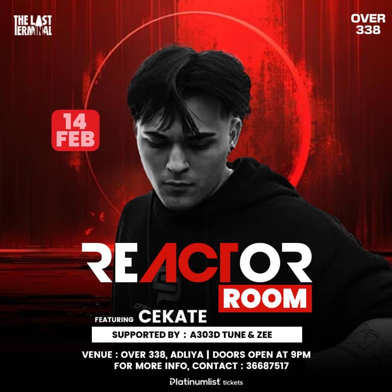 Reactor Room featuring Cekate at Over338