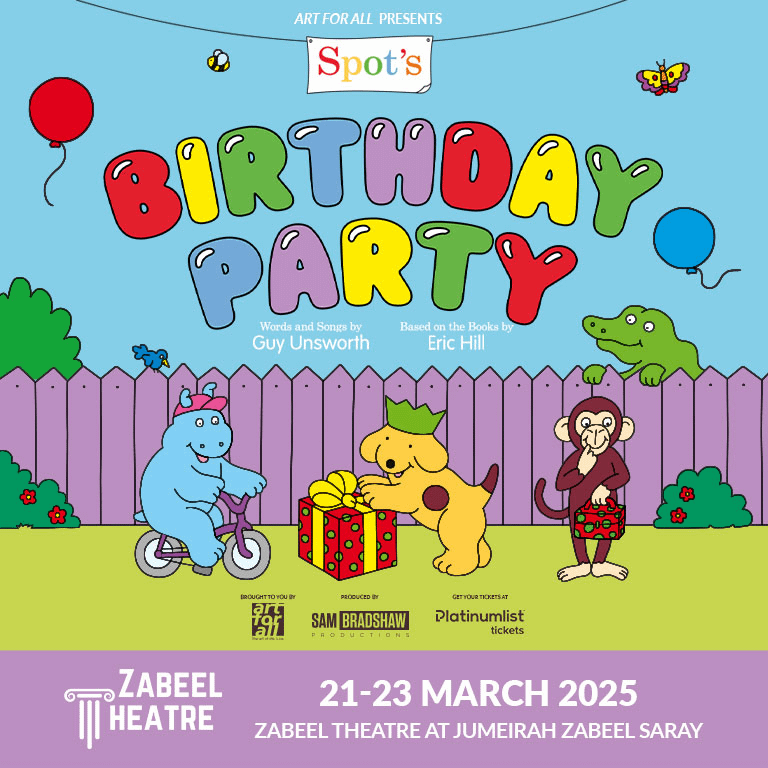 Spot's Birthday Party at Zabeel Theatre in Dubai Shows and Theatrical Plays